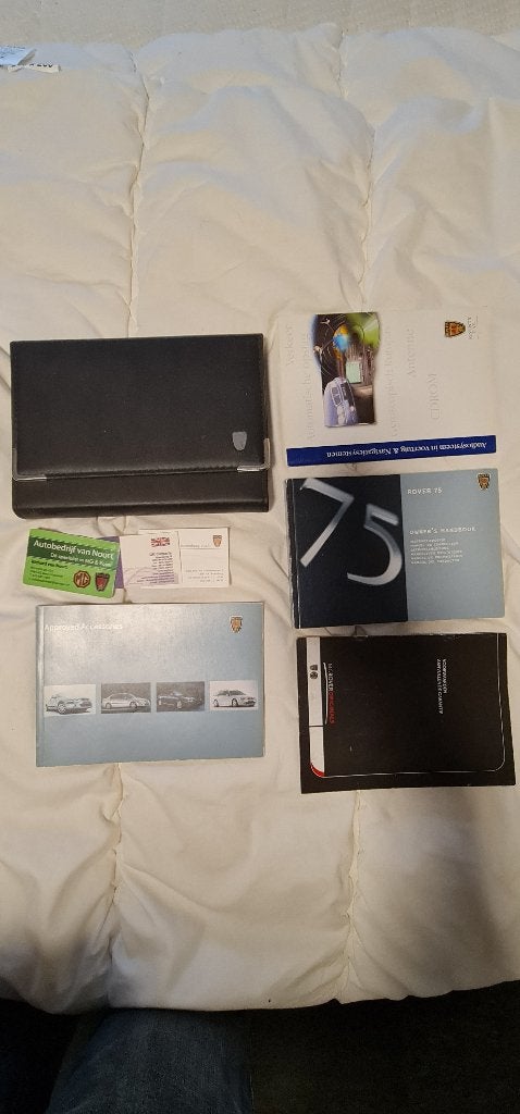 Rover 75 Boekjes, Ophalen of Verzenden, Gebruikt, Rover