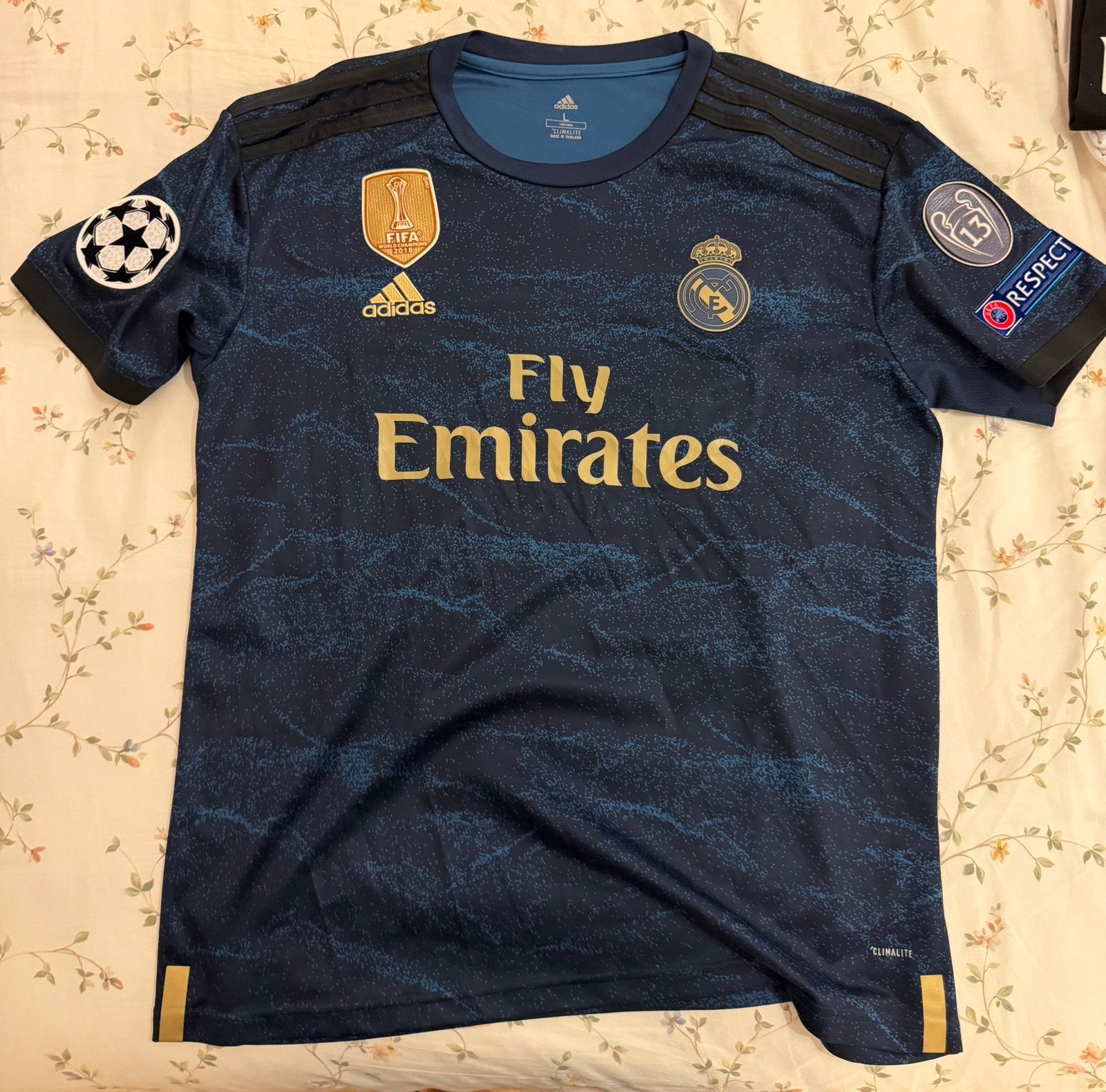 Real Madrid 2019/2020, Maat L, Ophalen of Verzenden, Zo goed als nieuw, Shirt