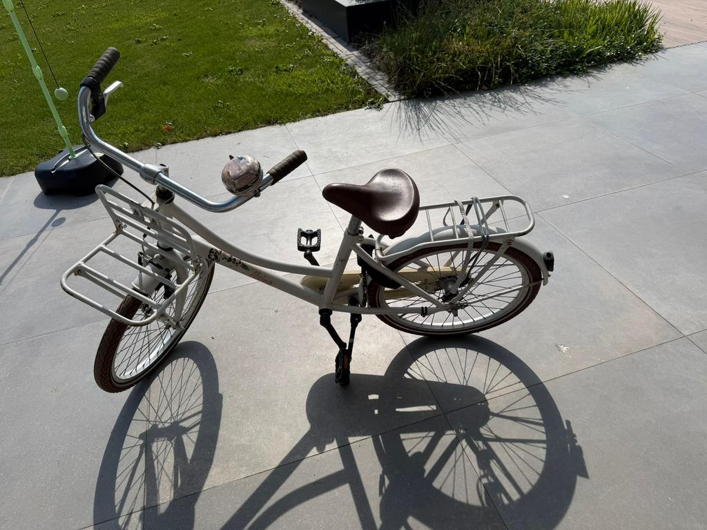 Alpina meisjes fiets 18 inch - gebruikt, Ophalen, Zo goed als nieuw, 18 inch