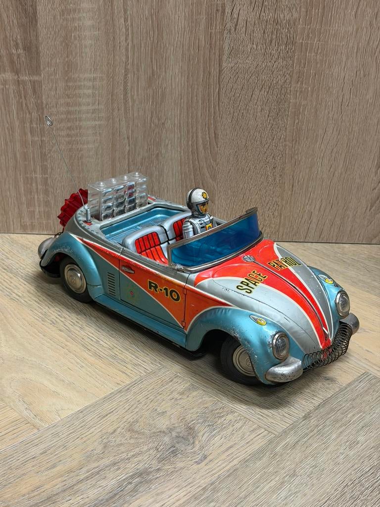 Zeldzame Nomura (TN) Space Patrol R-10 VW– Werkend – Japan, Ophalen of Verzenden