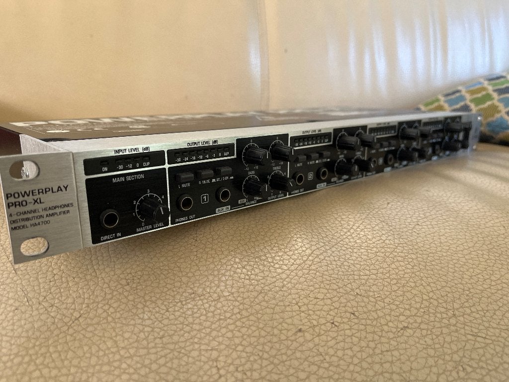 Behringer Powerplay Pro-XL HA4700 Hoofdtelefoonversterker, Ophalen, Gebruikt, Overige typen
