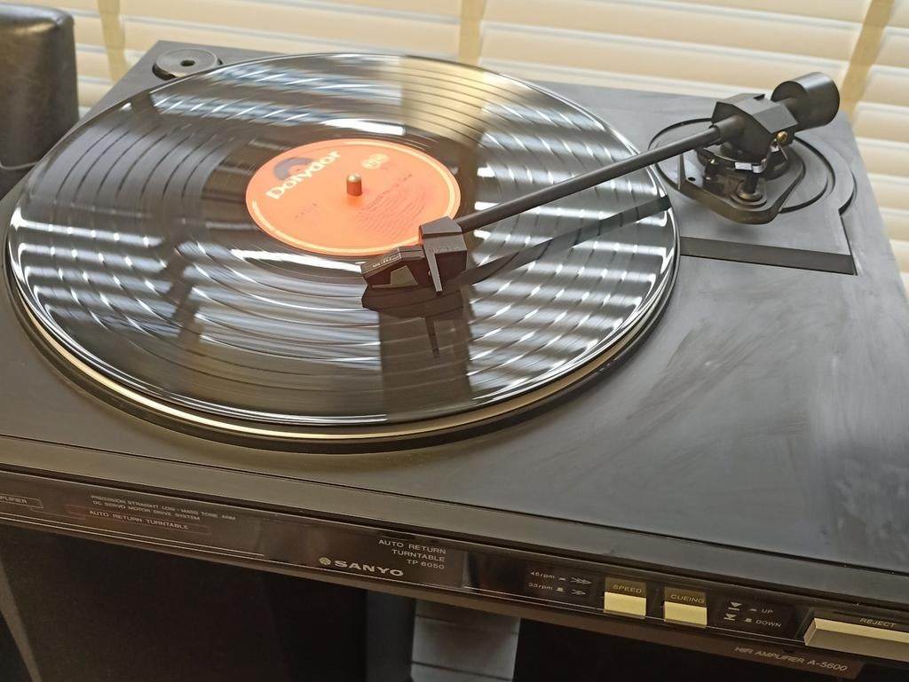 Sanyo TP 6050 Platenspeler - Vintage Audio, Ophalen of Verzenden, Overige merken