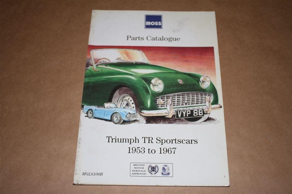 Triumph TR Sportscars 1953 to 1967 - Parts Catalogue, Auto diversen, Ophalen of Verzenden
