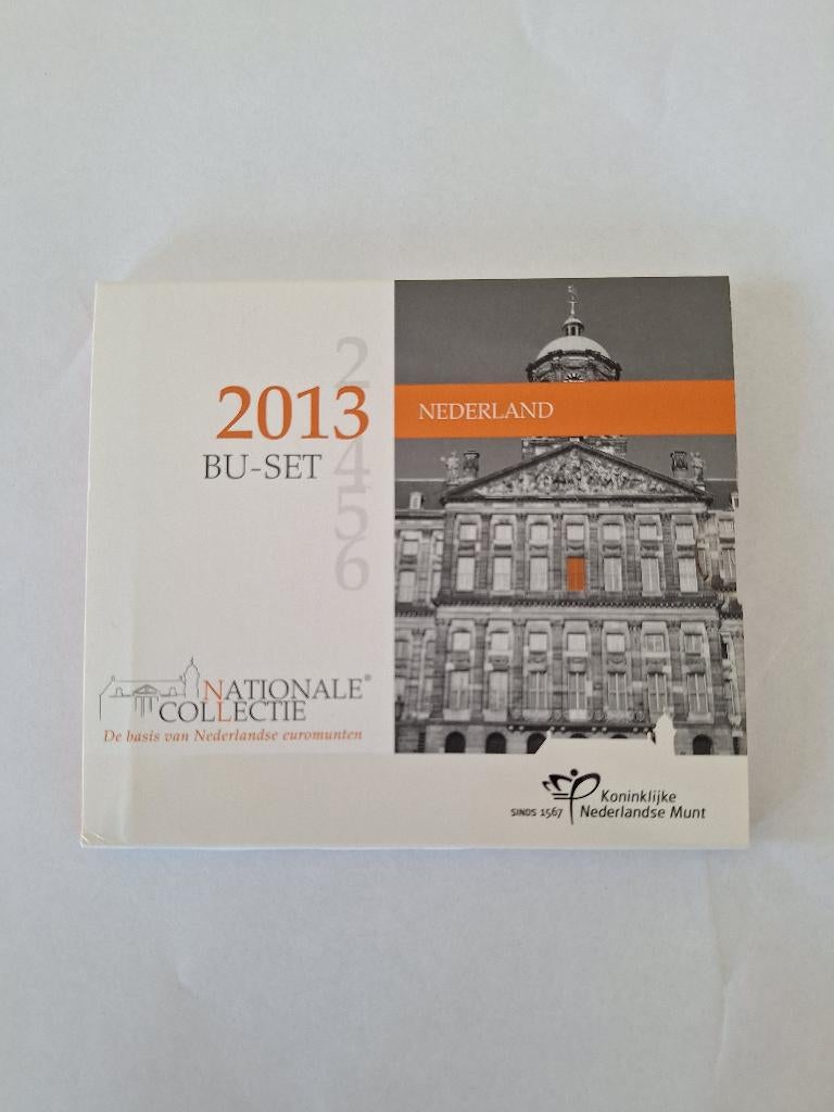 NEDERLAND NATIONALE BU SET 2013 8 STUKS PER SET 1CT-E2,00, Ophalen of Verzenden, Koningin Beatrix, Euro's, Zilver