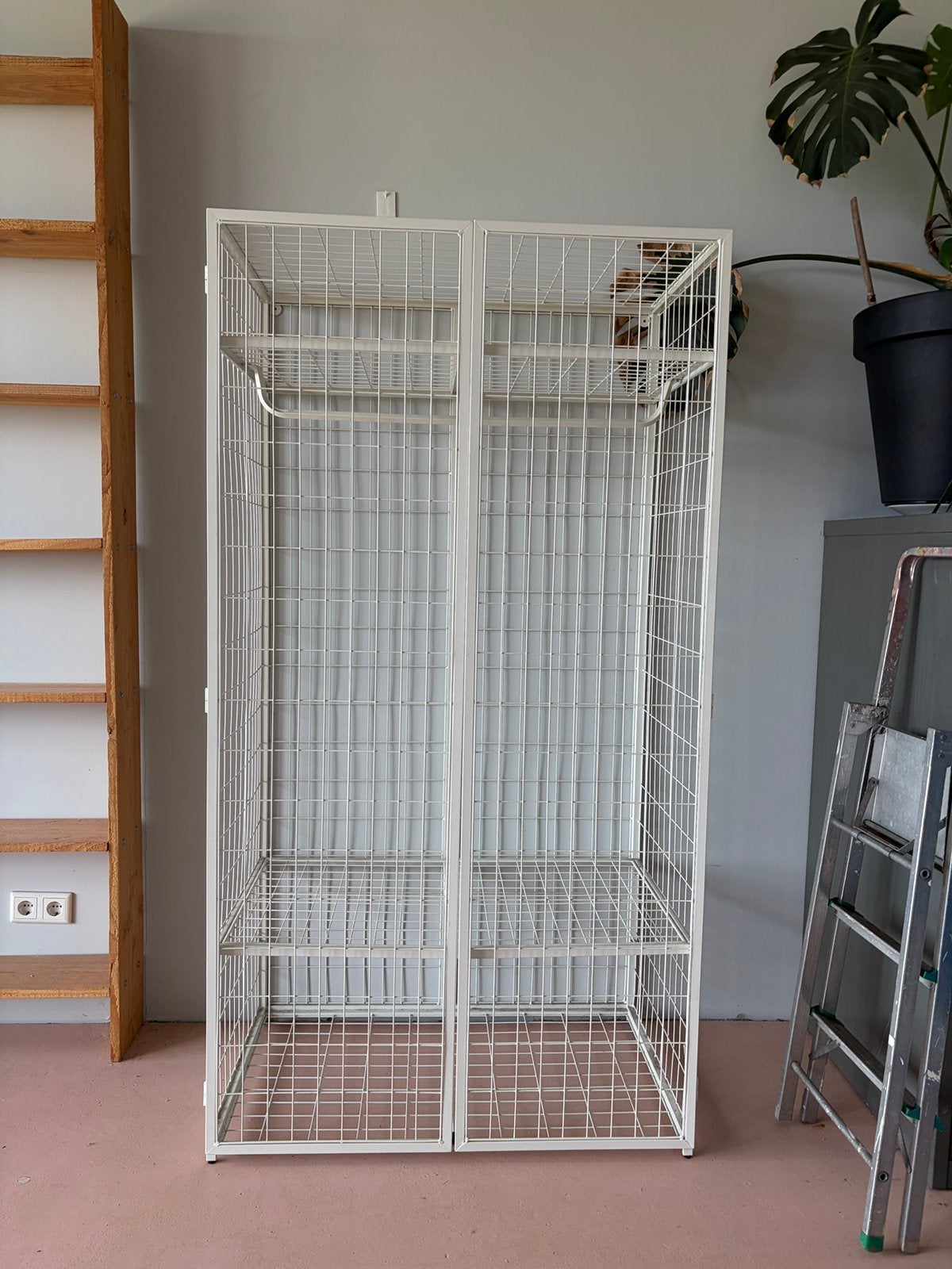 Kledingkast Ikea PS 2014 wit, Zo goed als nieuw, 150 tot 200 cm, 25 tot 50 cm, 50 tot 100 cm