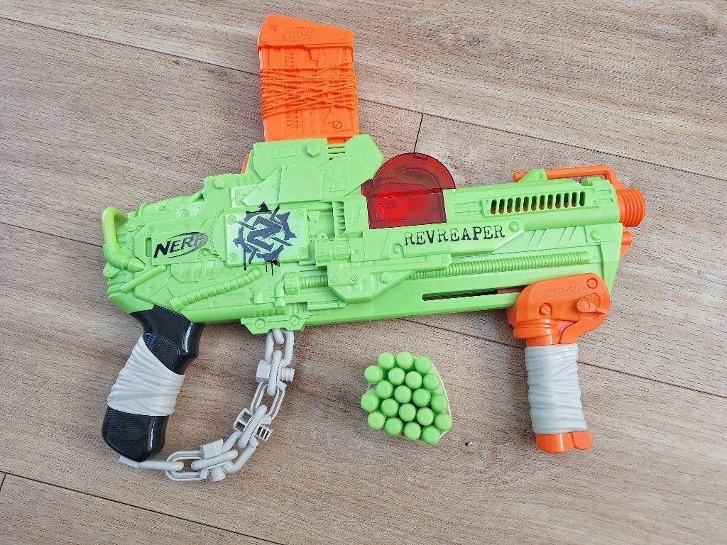 Nerf Revreaper geweer, Ophalen of Verzenden, Zo goed als nieuw