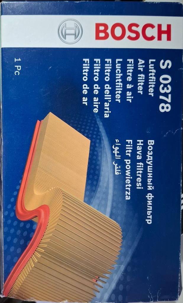 Bosch Luchtfilter + interieurfilter voor Fiat en Alfa, Ophalen of Verzenden, Nieuw, Alfa Romeo