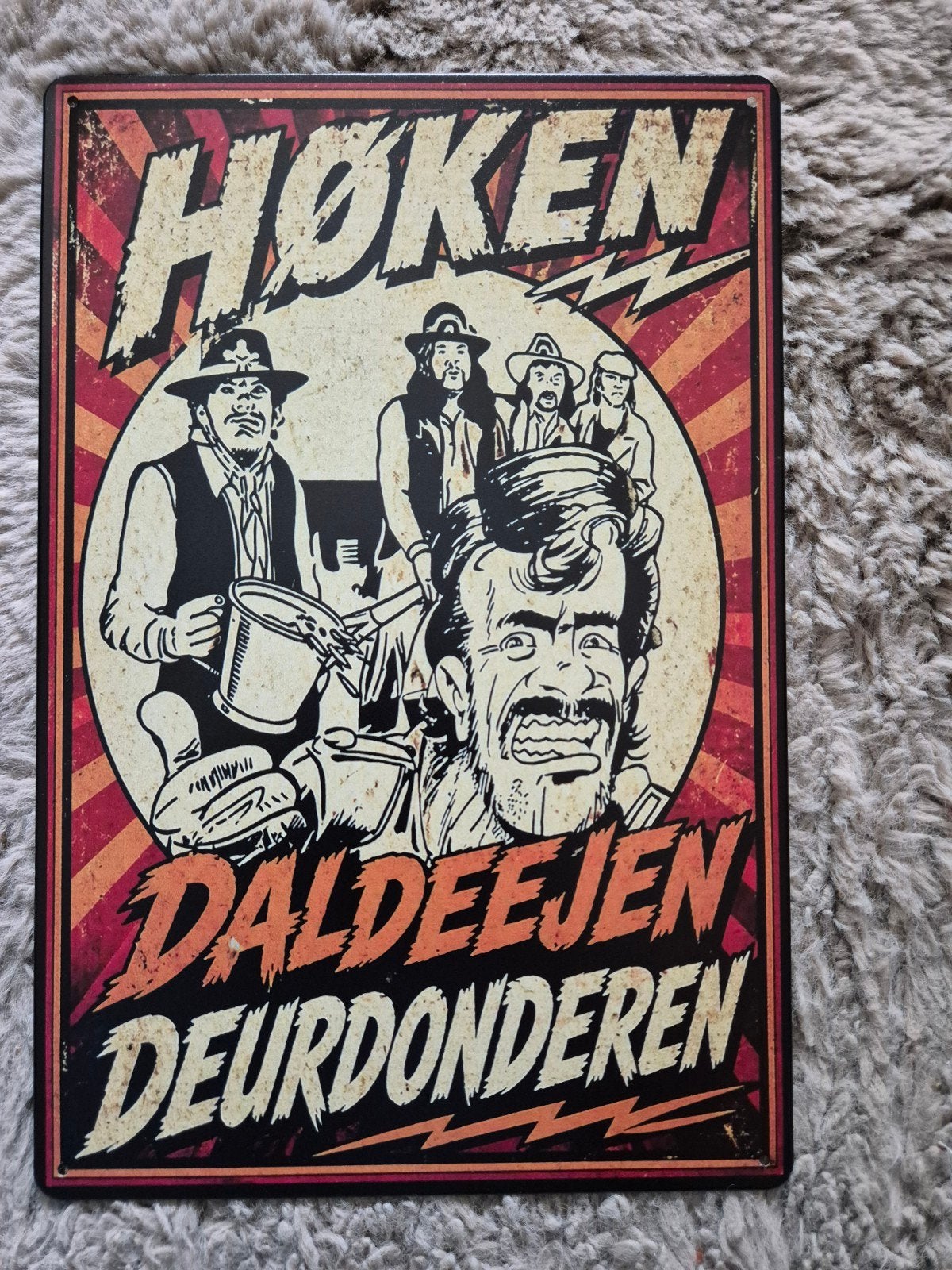 Normaal høken reclamebord, Verzamelen, Ophalen of Verzenden, Nieuw, Reclamebord