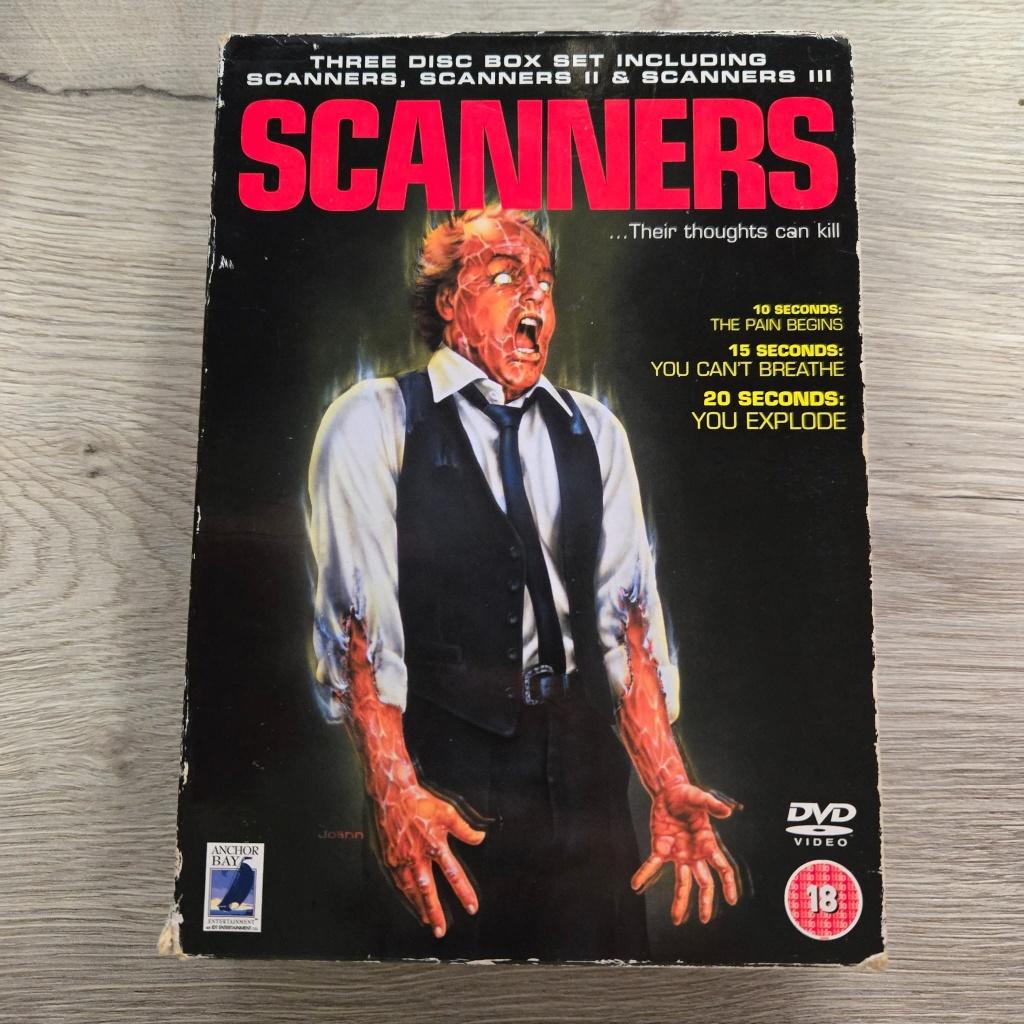 Scanners Trilogy (Anchor Bay) 4 HALEN = 3 BETALEN, Alle leeftijden, Ophalen of Verzenden, Zo goed als nieuw