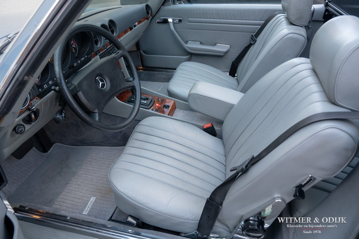 Mercedes-Benz SL-Klasse 380 SL 54.000km A1-conditie 1e lak, Auto's, Dealer onderhouden, Achterwielaandrijving, Gebruikt, 8 cilinders