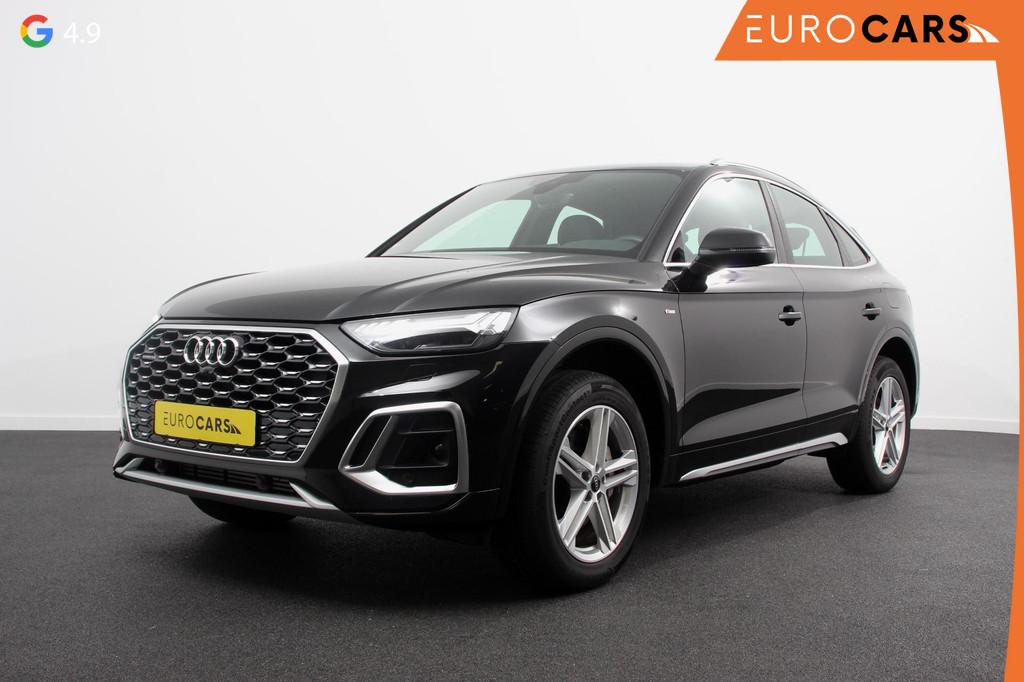 Audi Q5 Sportback 50 TFSI e S Edition S-Tronic Plug in Hybri, Auto's, Audi, Automaat, Automatische klimaatregeling, 14 kWh, Gebruikt