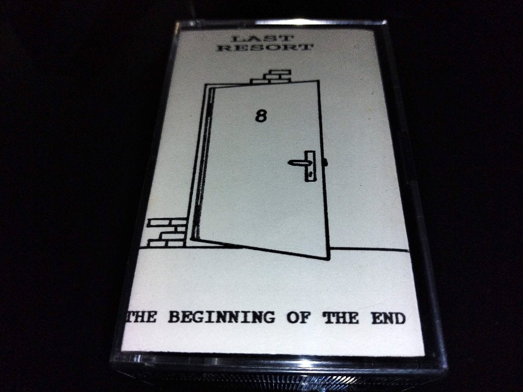 Last Resort | The Beginning of the End (MC) Demo cassette, Cd's en Dvd's, 1 bandje, Ophalen of Verzenden, Zo goed als nieuw, Origineel
