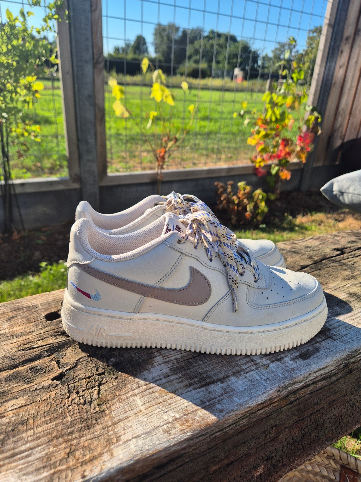 Nike Air Force 1 sneakers - Maat 38.5, Wit, Nike, Ophalen of Verzenden, Sneakers of Gympen