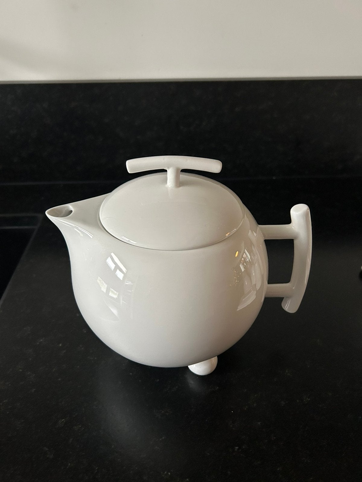 Theepot Squito en servetringen, Ophalen, Overige merken, Nieuw, Theepot