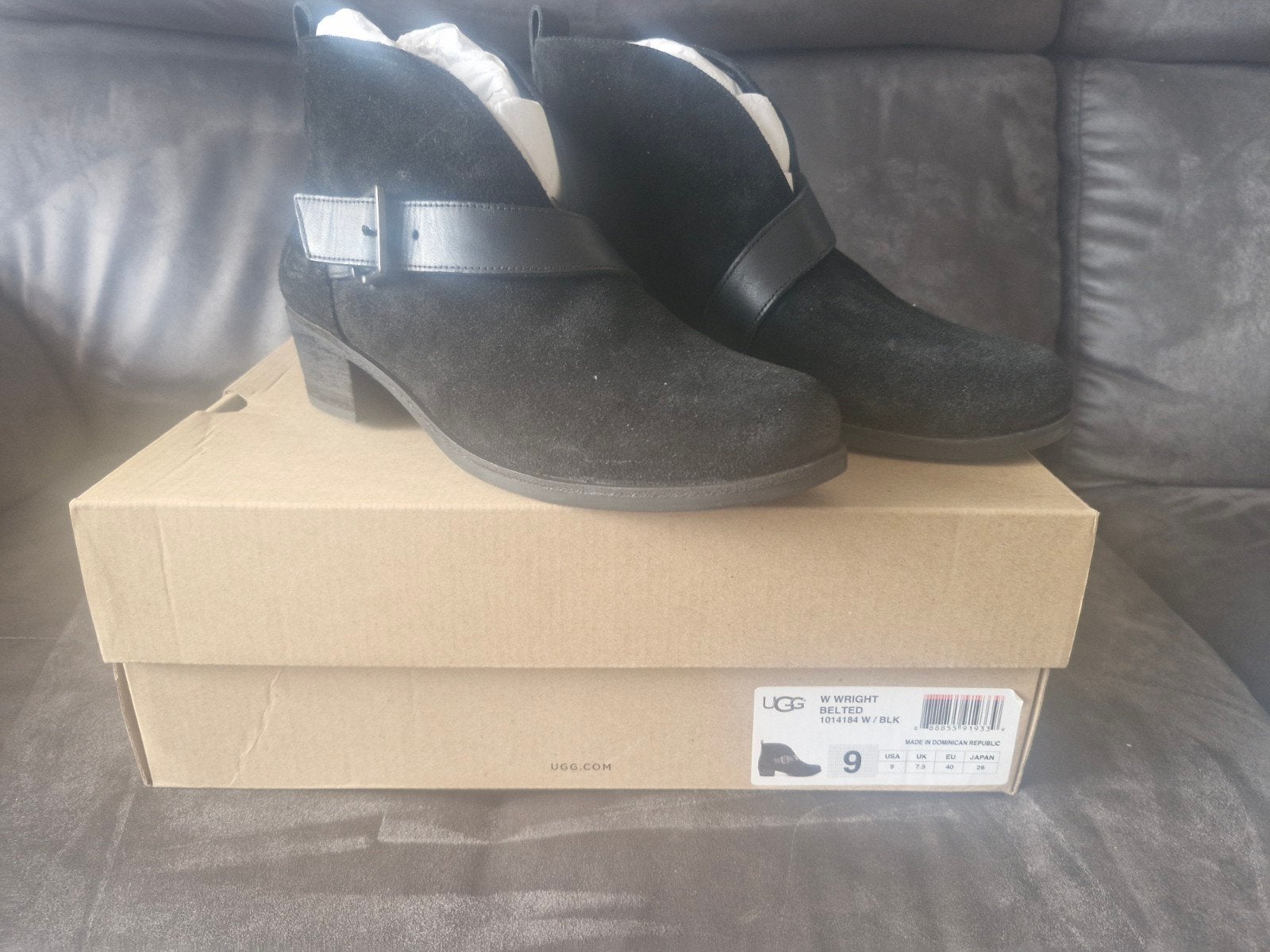 Enkellaarzen UGG, UGG, Zwart, Nieuw, Ophalen of Verzenden