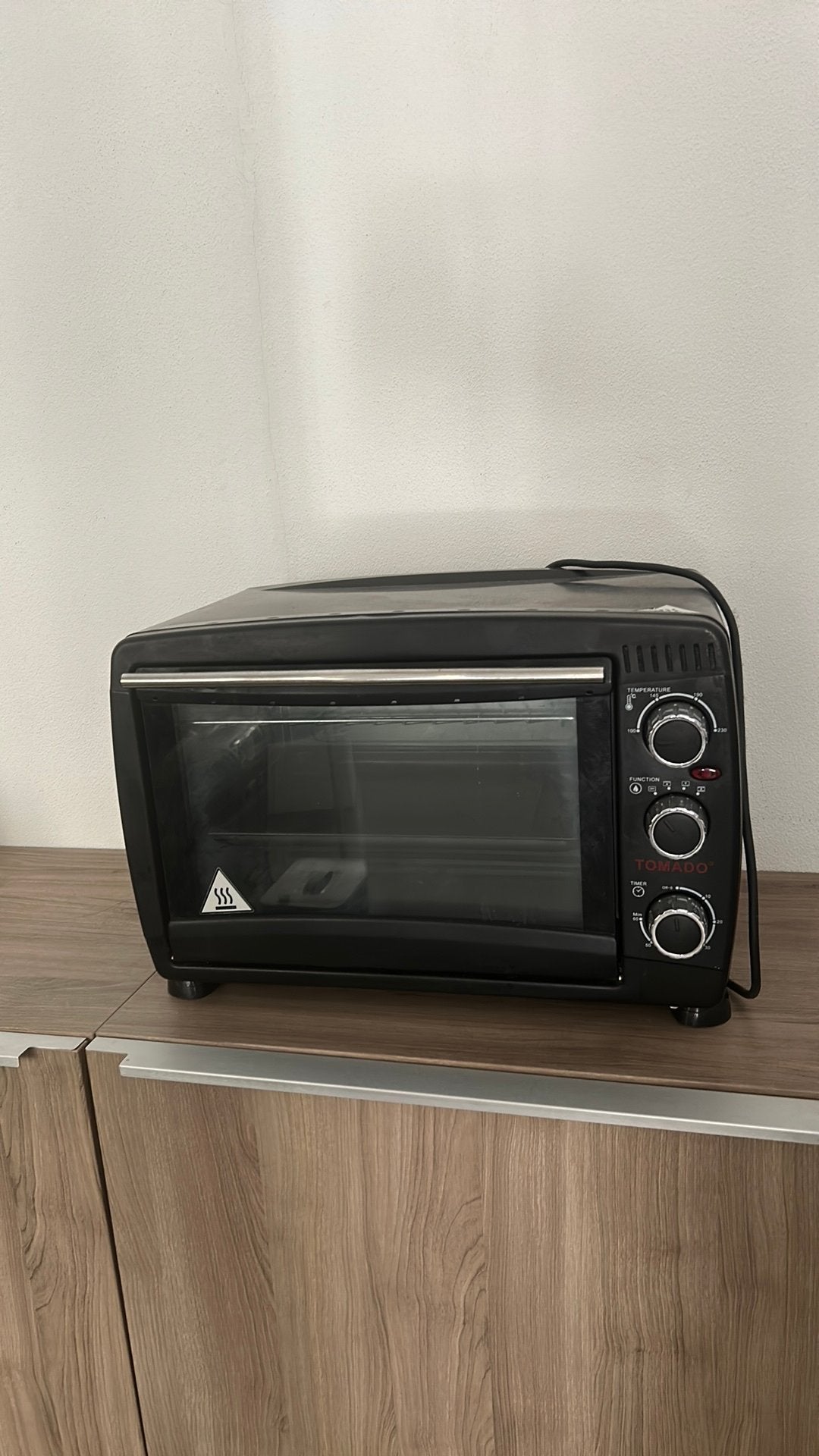 Tomado oven, Ophalen, Zo goed als nieuw