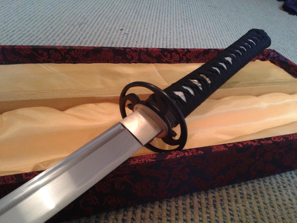 Scherp katana zwaard, samurai zwaarden, sabel, mes, dolk, Verzamelen, Militaria | Algemeen, Ophalen of Verzenden, Overige soorten