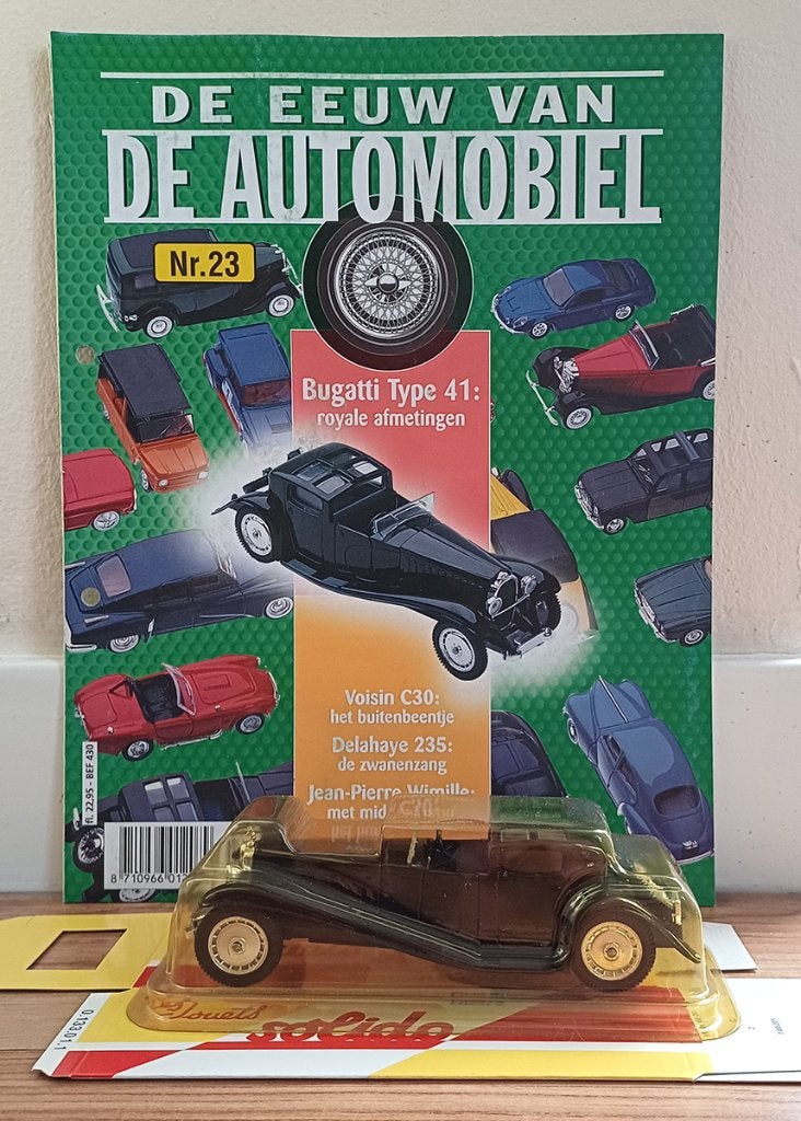 Bugatti - Solido - in originele verpakking, Hobby en Vrije tijd, Modelauto's | 1:43, Ophalen of Verzenden, Zo goed als nieuw, Auto