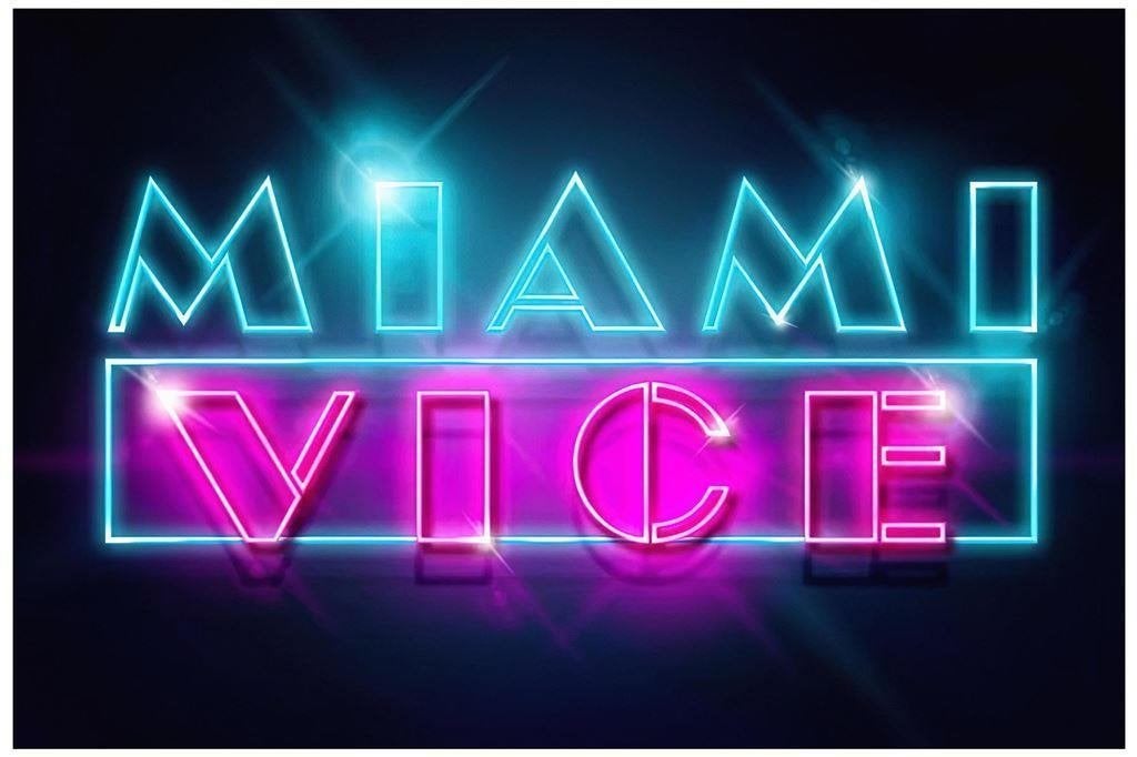 MIAMI VICE TV Series Film Poster, Verzamelen, Verzenden, Nieuw, Foto of Kaart
