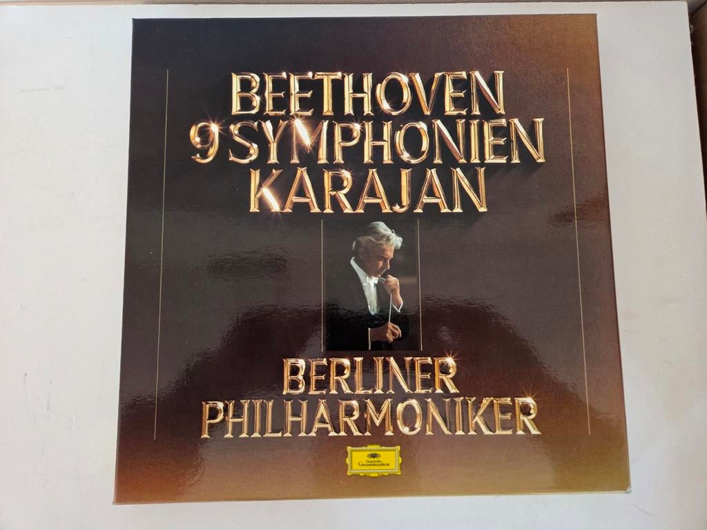 Beethoven 9 Symphonien Karajan Berliner Philharmoniker, Cd's en Dvd's, Ophalen of Verzenden