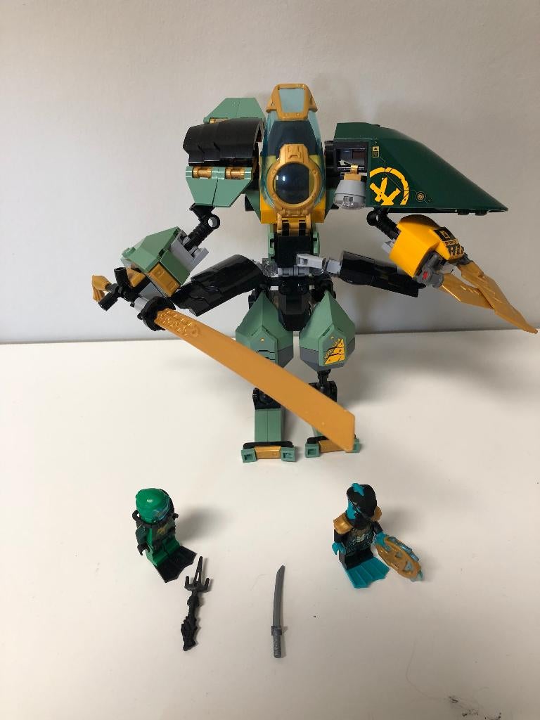 Lego Ninjago 71750 Lloyd's Hydro Mech - compleet, Lego, Ophalen of Verzenden, Compleet, Zo goed als nieuw