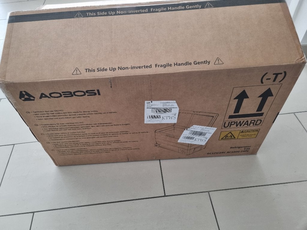 Nieuw in verpakking AAOBOSI 36L single-zone Koelbox, Ophalen, Nieuw, Koelbox, Compressor