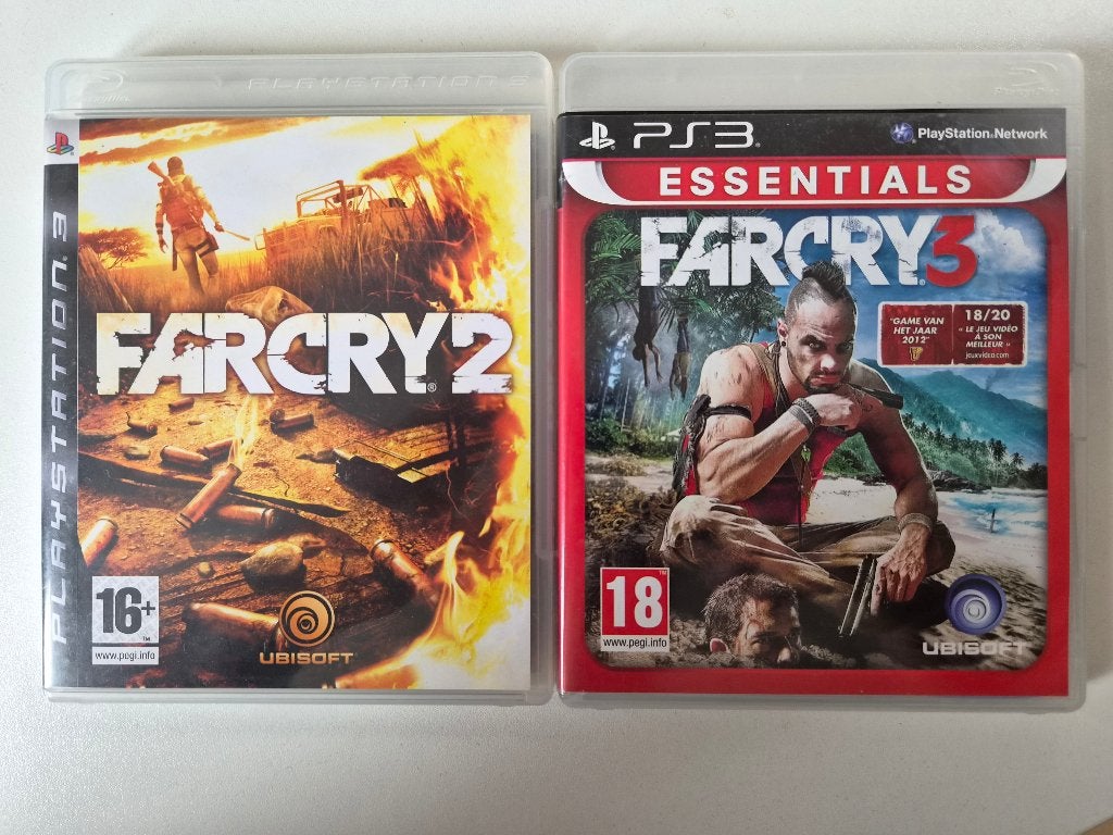 Far Cry 2 & 3 (PS3), Spelcomputers en Games, Avontuur en Actie, Vanaf 18 jaar, 1 speler, Ophalen of Verzenden