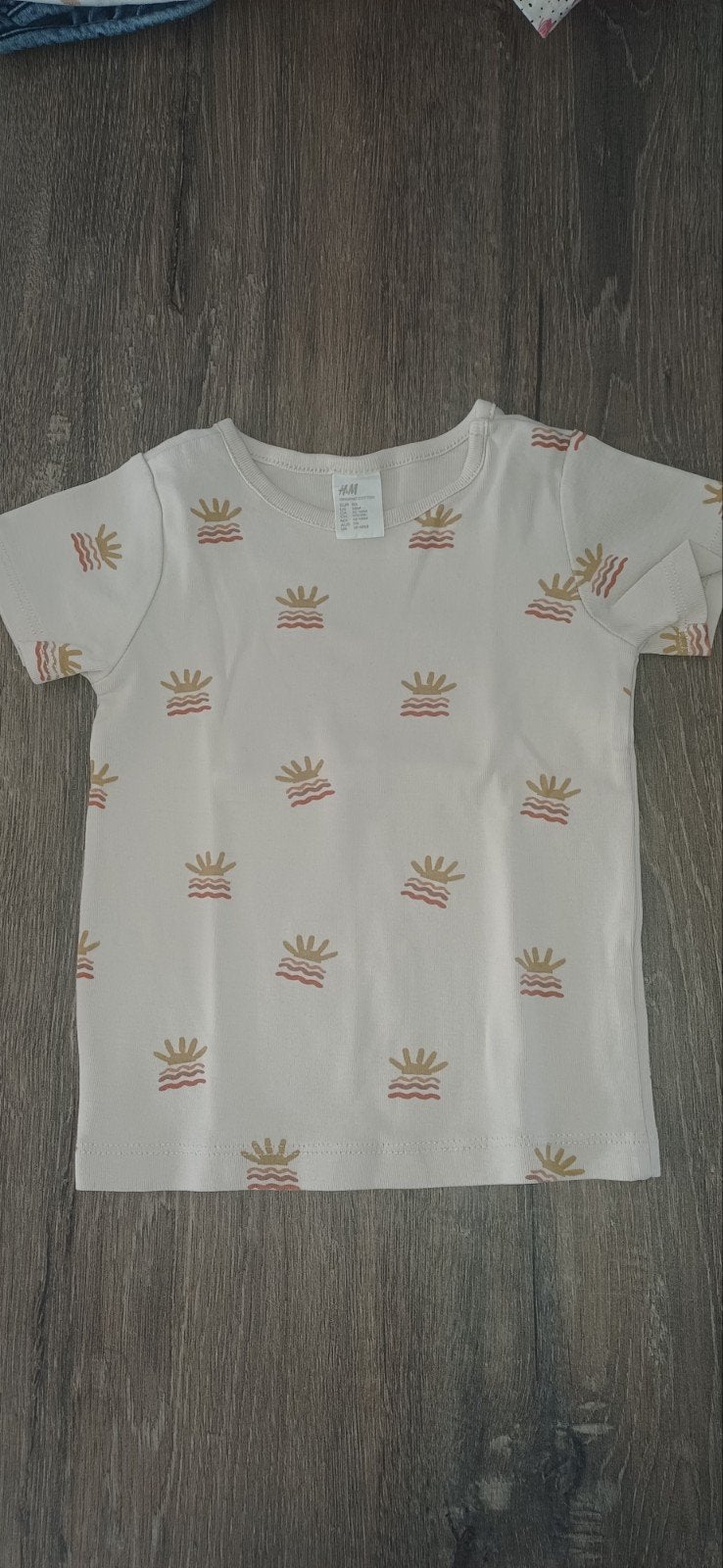 Leuk shirt maat 86 van H&M, Kinderen en Baby's, Babykleding | Maat 86, Gebruikt, Meisje, H&M, Ophalen of Verzenden