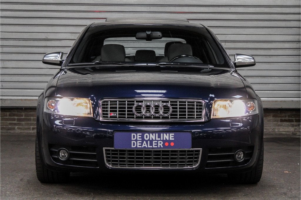 Audi S4 Limousine 4.2 V8 QUATTRO Exclusive |Uniek|Zeermooi|V, Auto's, Audi, Automatische klimaatregeling, Gebruikt, Blauw, Leder