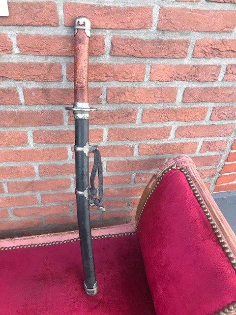 Japans zwaard, wakizashi, drakenmotief, Verzamelen, Militaria | Algemeen, Overige soorten, Zwaard of Sabel, Azië, Ophalen of Verzenden