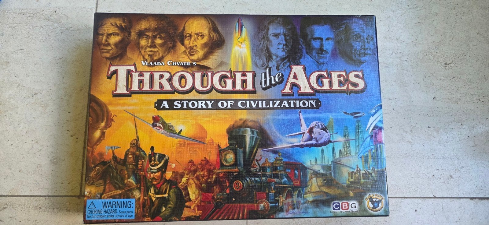 Through the Ages: A Story of Civilization - Compleet, Hobby en Vrije tijd, Gezelschapsspellen | Bordspellen, Ophalen of Verzenden