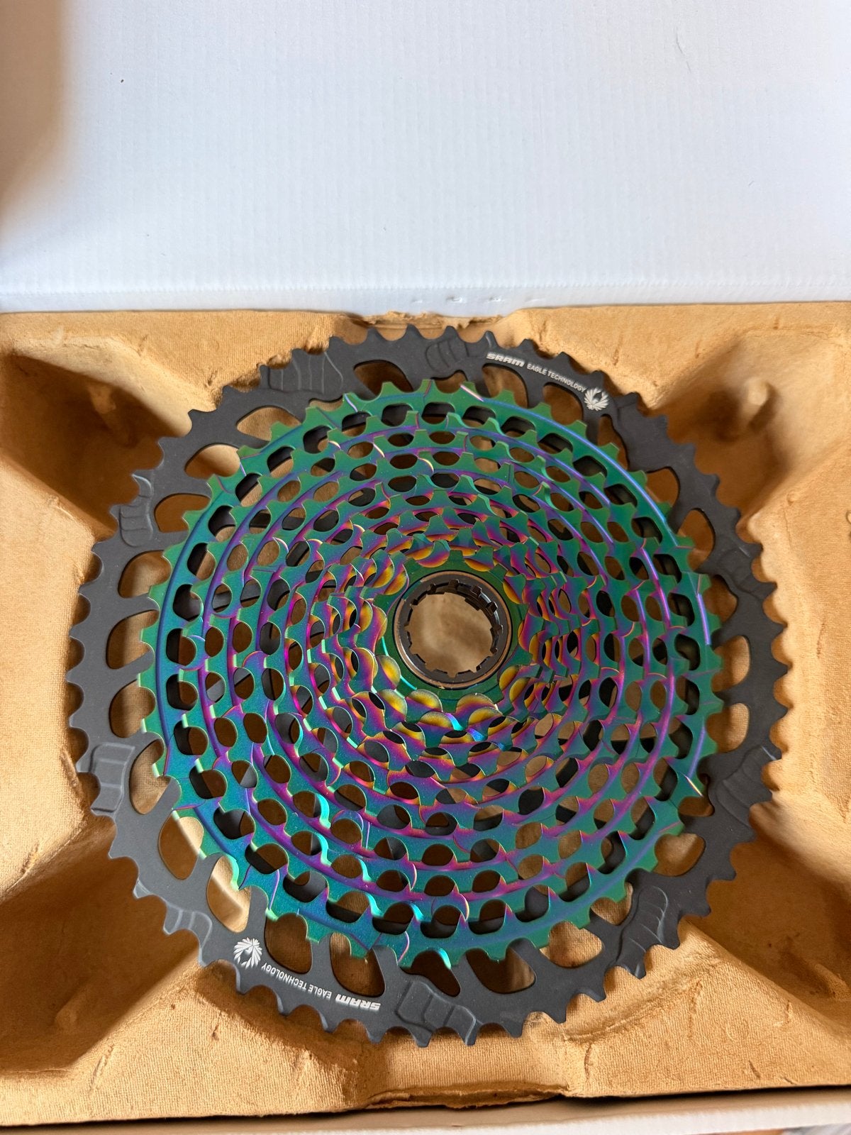SRAM XX1 Eagle AXS Cassette 10-52T Rainbow, Fietsen en Brommers, Fietsonderdelen, Ophalen, Derailleur of Ketting, Mountainbike