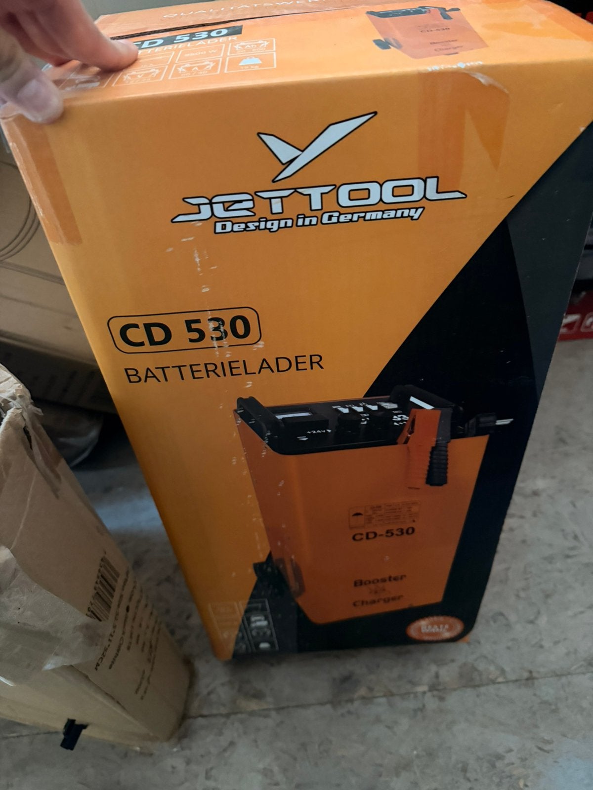 JETTOOL CD 530 Batterijlader & Startbooster 12V/24V, Auto diversen, Ophalen, -, -, Nieuw