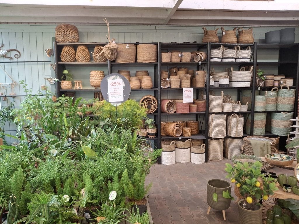opheffingsuitverkoop tuincentrum van Gilst Rotterdam, Ophalen, Nieuw, Rechthoekig, Mand