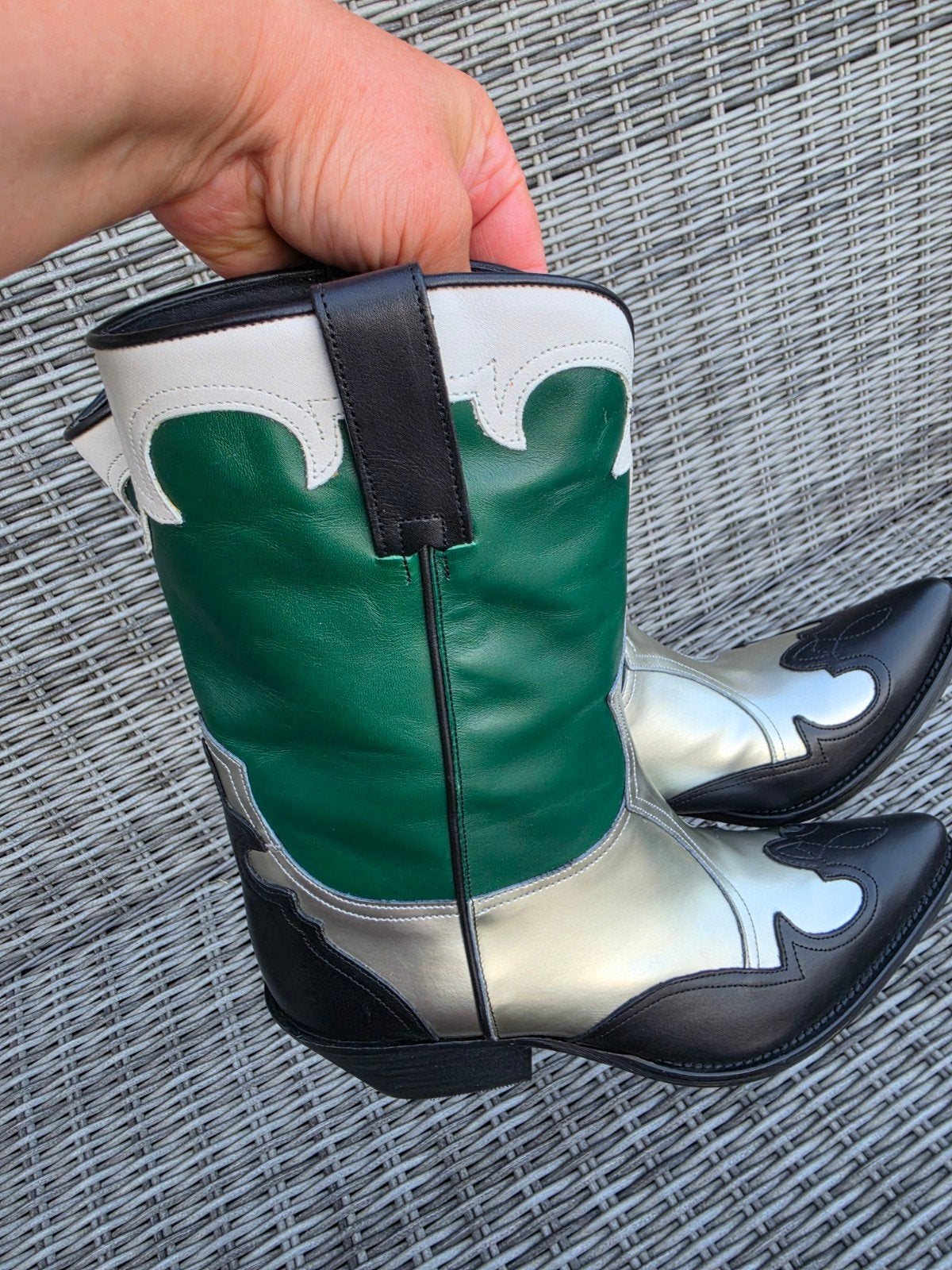 Originele Armani Cowboylaarzen • maat 39  • Catwalkmodel, Armani, Lage of Enkellaarzen, Nieuw, Ophalen of Verzenden