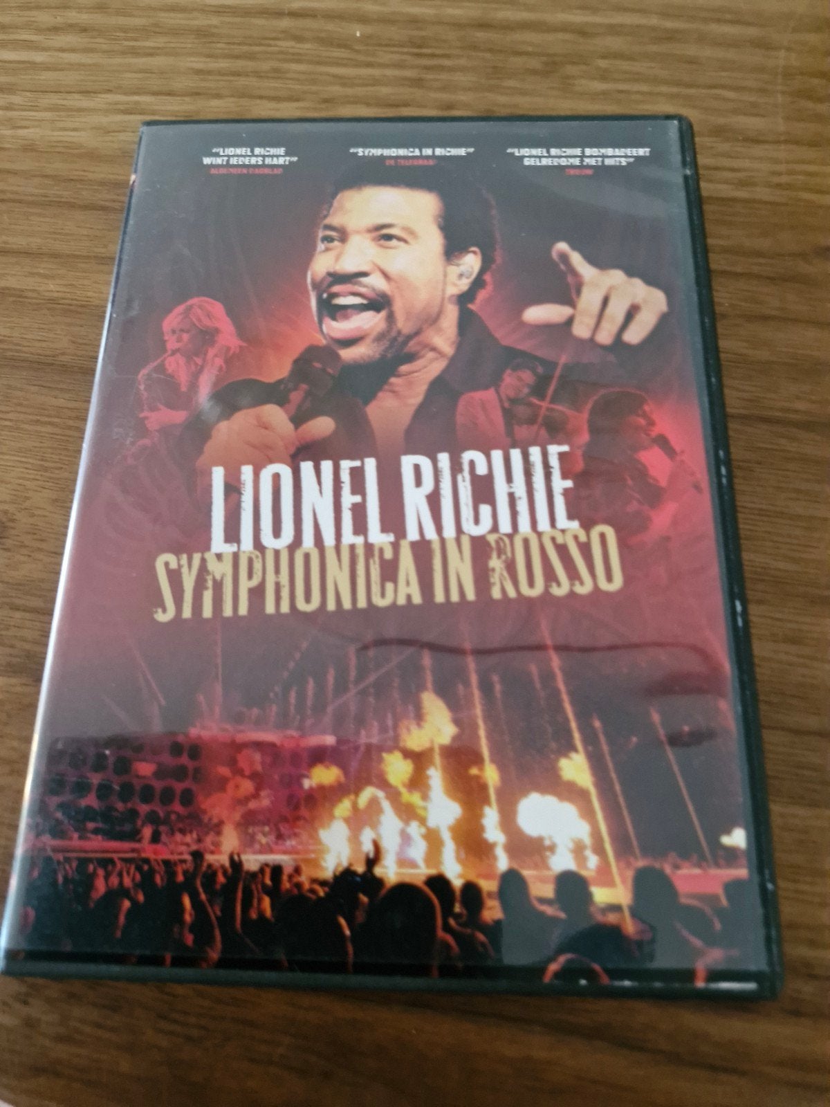 Lionel Richie - Symphonica in Rosso DVD, Engels, Alle leeftijden, Nederlands, Ophalen of Verzenden