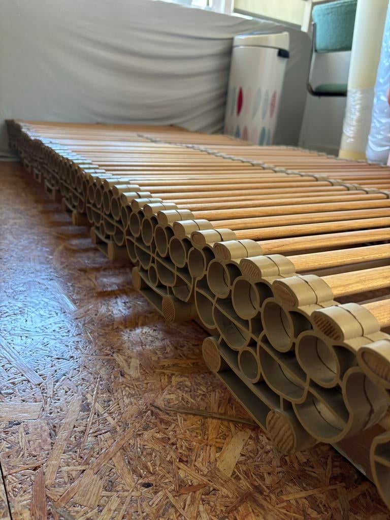 Hamaso (flowsleeping) lattenbodem 90x220 cm, Ophalen, Gebruikt, 90 cm, Eenpersoons