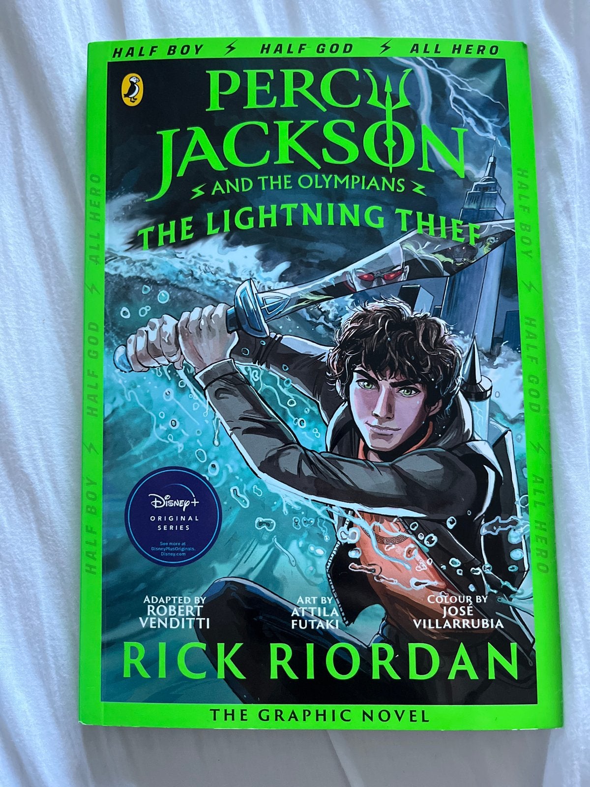 Percy Jackson Graphic Novel - The Lightning Thief, Boeken, Eén stripboek, Ophalen of Verzenden, Zo goed als nieuw
