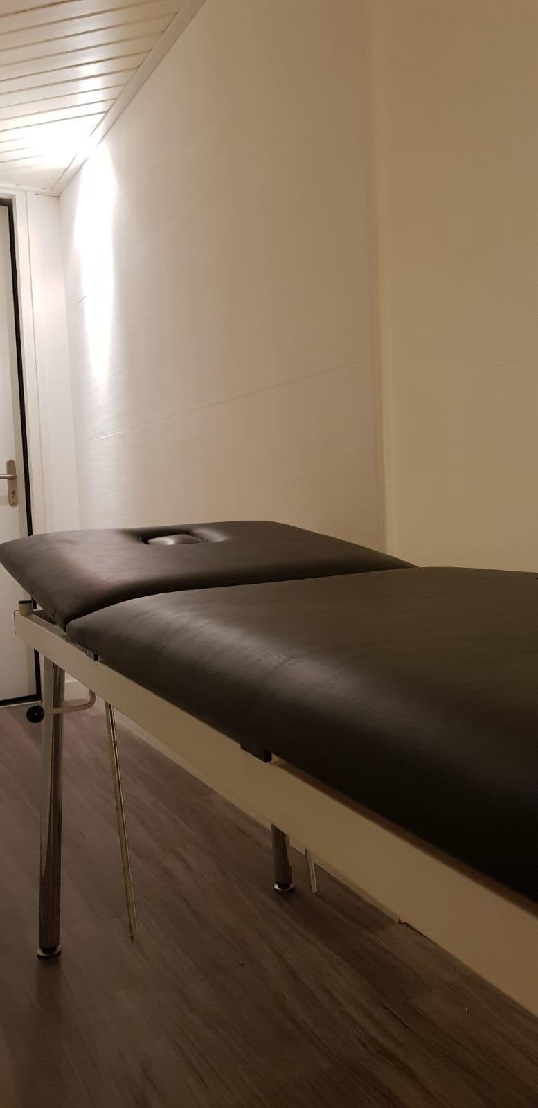 Behandelbank / Massage tafel, Ophalen