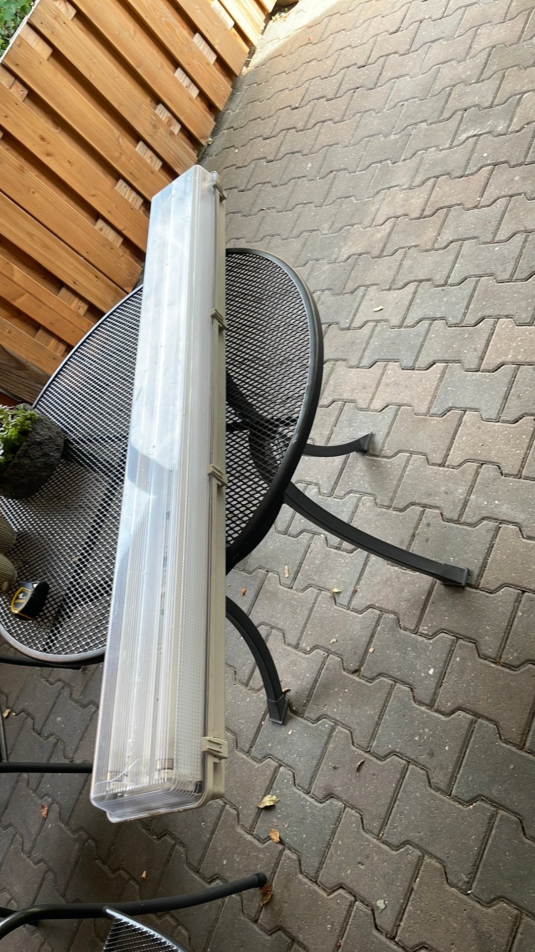TL lichtbak met 2 lampen., Ophalen, Zo goed als nieuw, Minder dan 50 watt