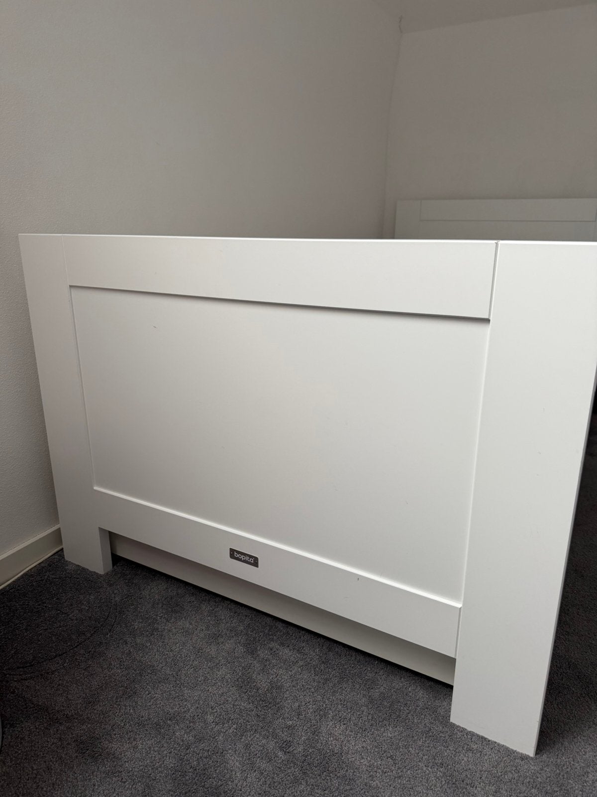 Bopita bed 90x200cm, Ophalen, 85 tot 100 cm, Gebruikt, Lattenbodem