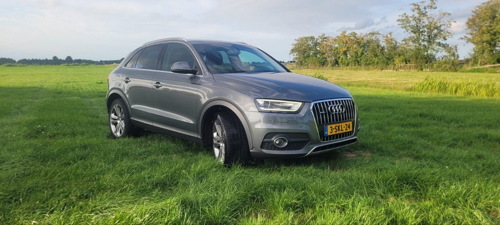 Audi Q3 2.0TFSI Quattro 125KW 2013 Grijs, Auto's, Audi, 1800 kg, 4 cilinders, 1984 cc, 1485 kg