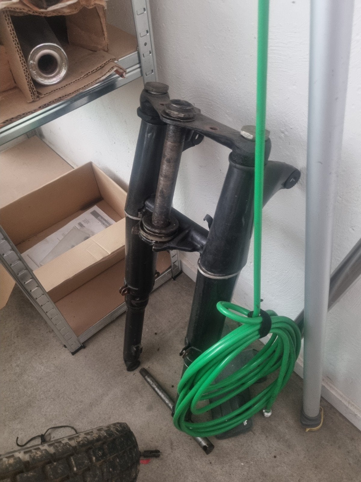 Dikke voorvork M72 Ural Dnepr K750, Motoren, Ophalen, Gebruikt
