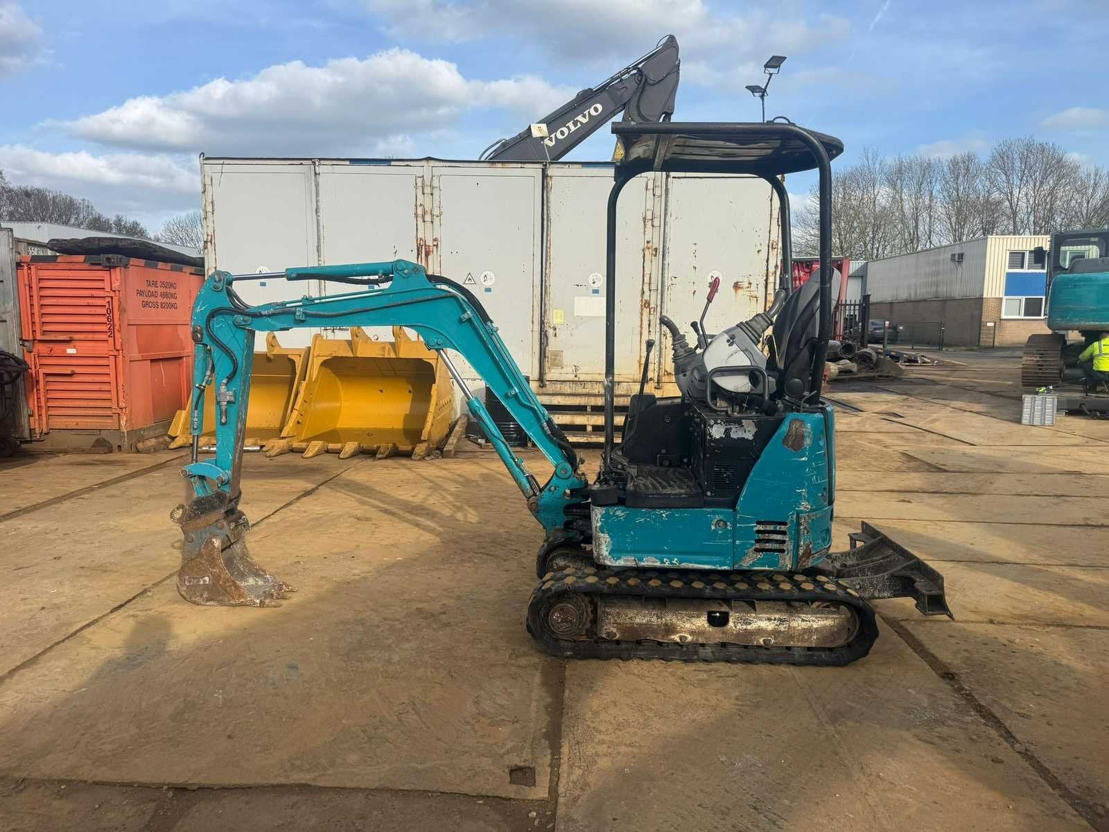 2017 Hitachi ZH17 1.7T Minigraafmachine, Graafmachine