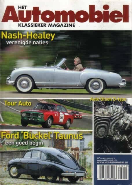 Automobiel 8 2009 : Toyota Celica - Nash Healey - Auto Union, Ophalen of Verzenden, Gelezen, Algemeen