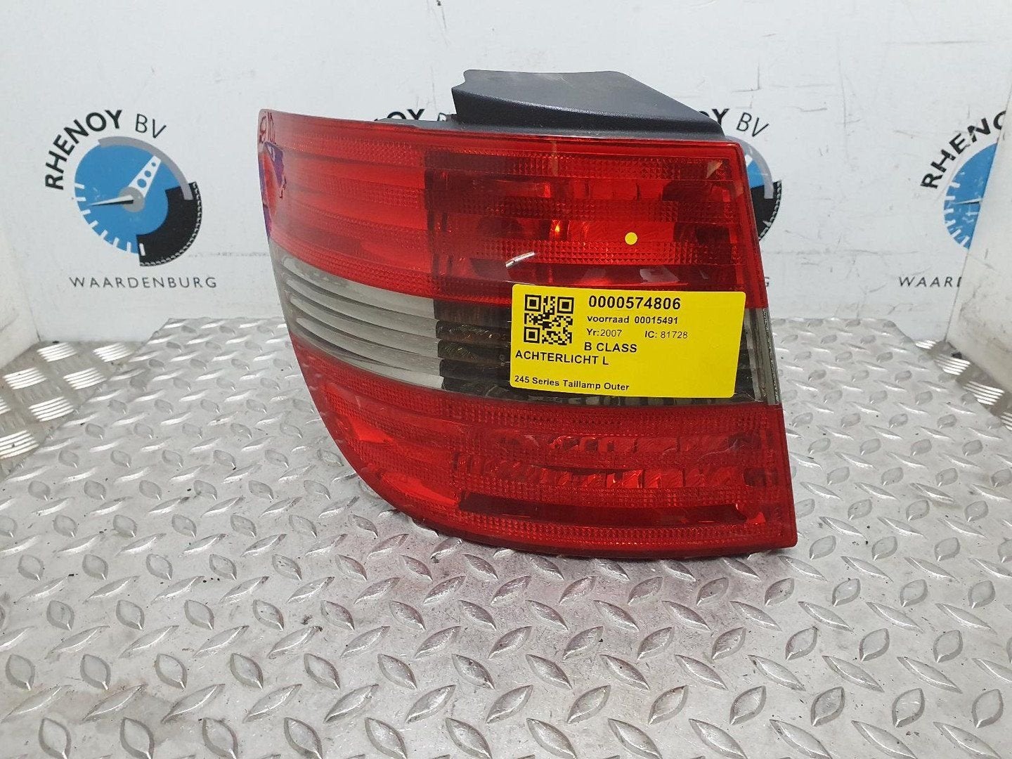 MERCEDES B CLASS B200  ACHTERLICHT L 2007, Auto-onderdelen, Gebruikt, -, -, Ophalen of Verzenden