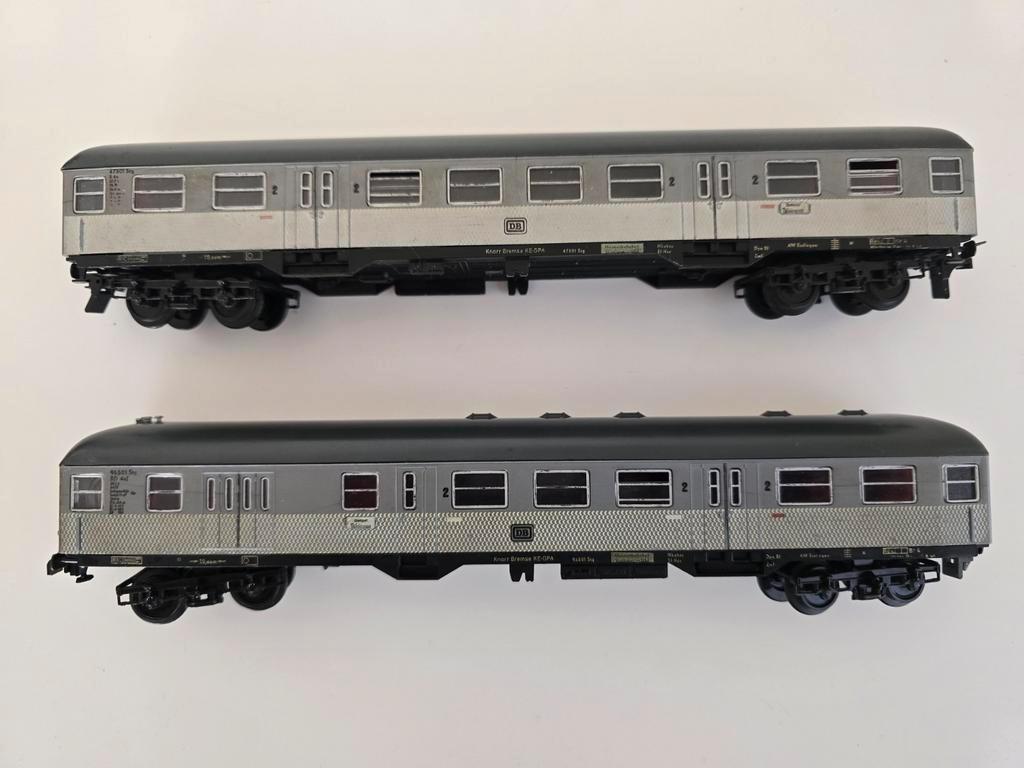 Trix Express Siberling DB H0 (2X), Hobby en Vrije tijd, Modeltreinen | H0, Gebruikt, Gelijkstroom, Trix, Wagon