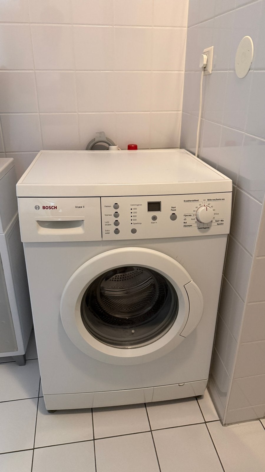Bosch Maxx 6 Wasmachine - Goede staat, Witgoed en Apparatuur, Ophalen, Gebruikt, Voorlader, Wolwasprogramma