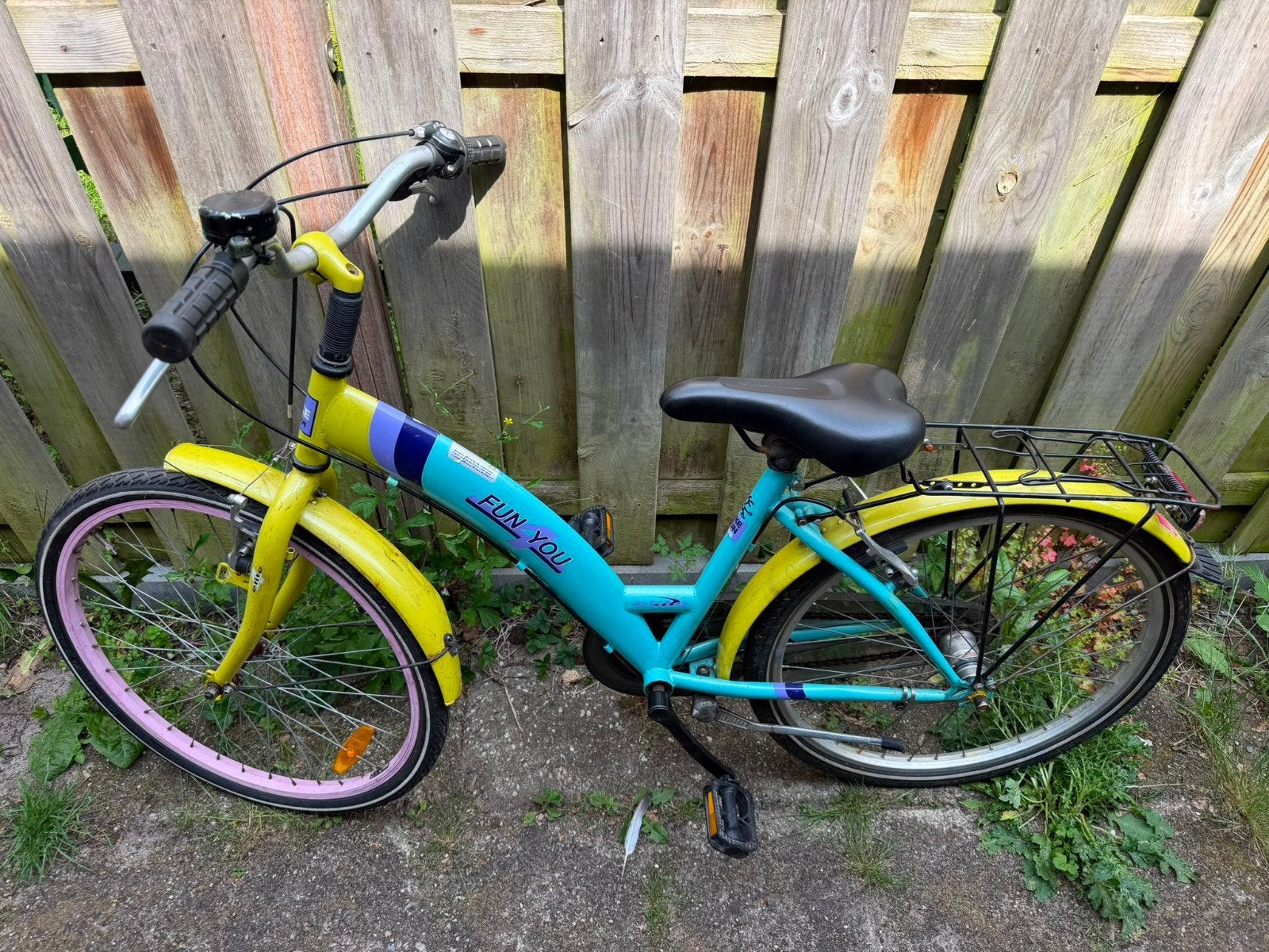 Kinderfiets 8 tot 12 jaar 38cm framehoogte. Rijklaar!, Ophalen, Gebruikt, Minder dan 16 inch