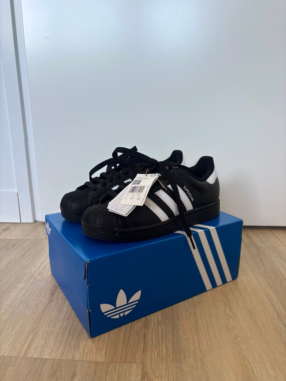 Adidas sneakers Superstar II, Verzenden, Zwart, Nieuw, Sneakers of Gympen